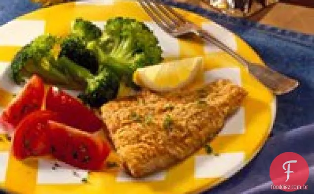 Peixe-Gato Com Crosta De Fubá