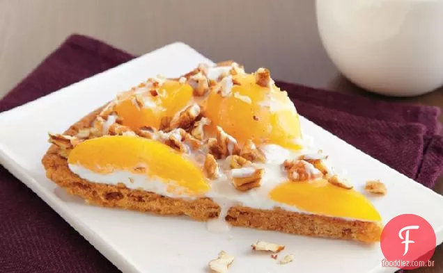 Peachy Fruit Pizza