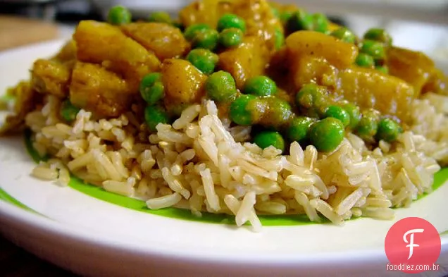 Curry De Ervilha De Batata
