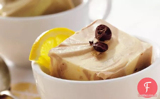 Sobremesa De Cappuccino Laranja Gelado