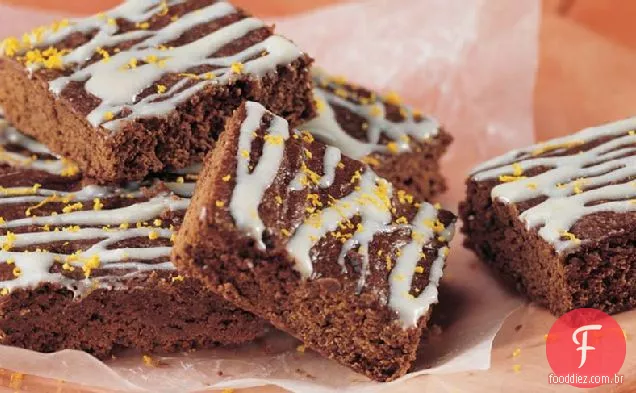 Laranja Cappuccino Brownies
