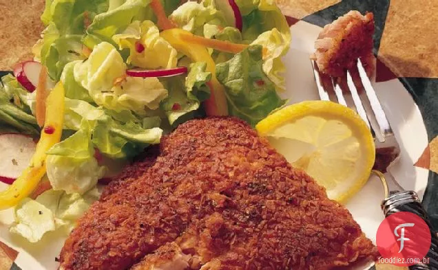 Salmão Com Crosta De Batata