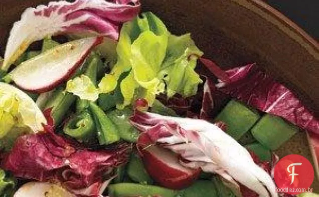 Verdes Com Rabanetes E Ervilhas