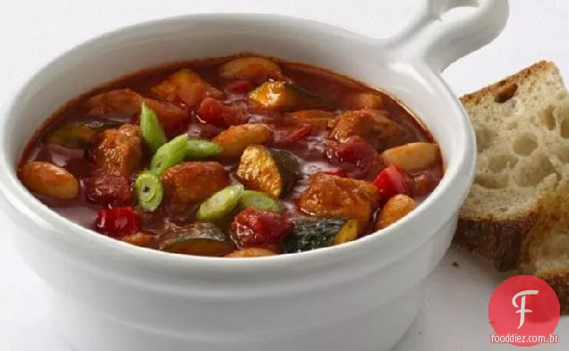 Chicken and Cannellini Bean Chili
