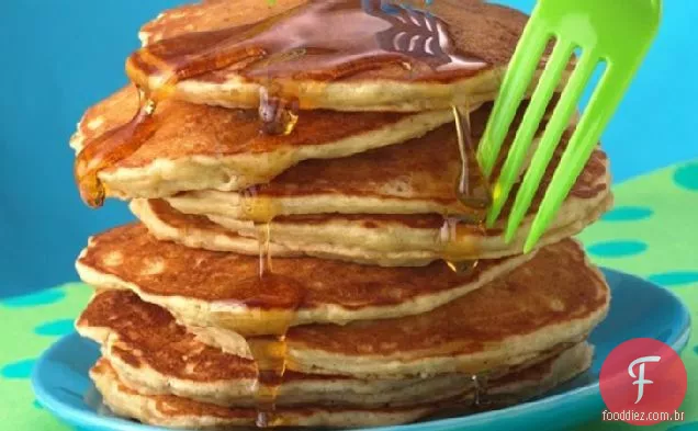 Panquecas De Maçã E Canela