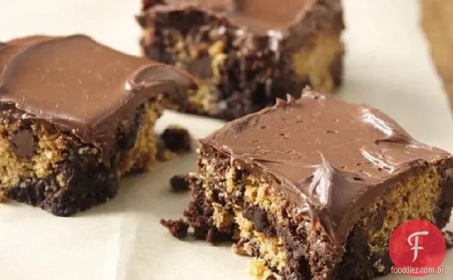 Chocolate Chip Cookie Dough Brownies