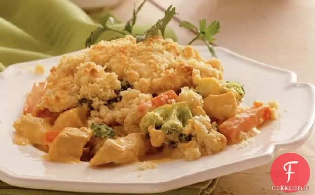 Caçarola De Frango Com Queijo