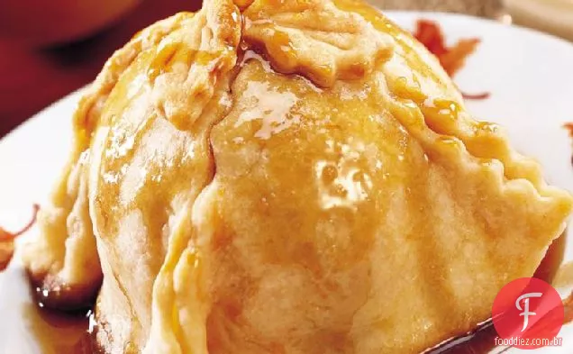 Bolinhos de pêssego com creme de conhaque