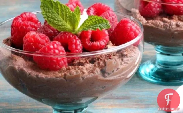 Fácil Mousse De Chocolate