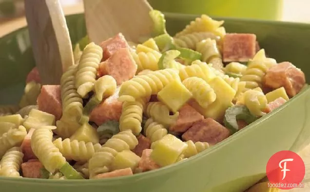 Presunto e salada Gouda defumada