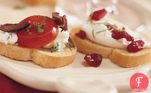 Queijo Duplo Bruschetta