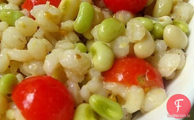 Salada De Ervilha E Tomate