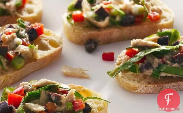 Salada De Atum Bruschetta