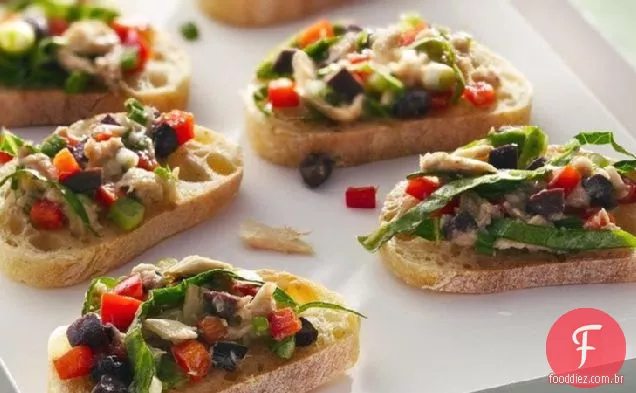 Salada De Atum Bruschetta