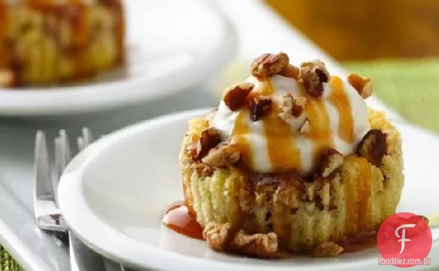 Impossivelmente Fácil Salgado Caramelo Maçã Mini Tortas