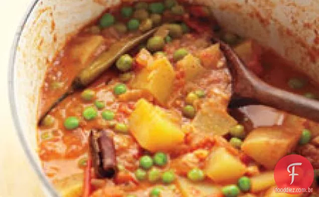 Curry De Ervilha E Batata