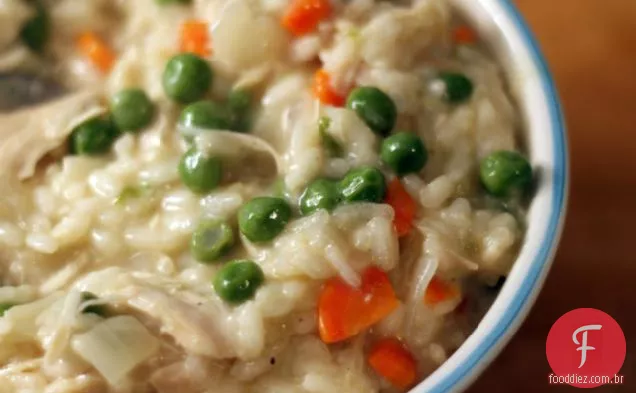 Turquia E Risoto De Ervilha