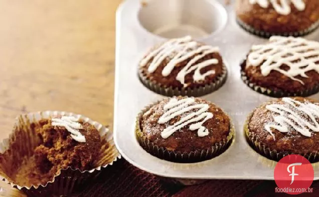 Muffins De Gengibre De Banana