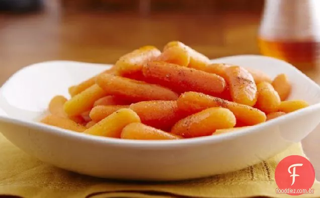 Cenouras Com Vidro De Mel
