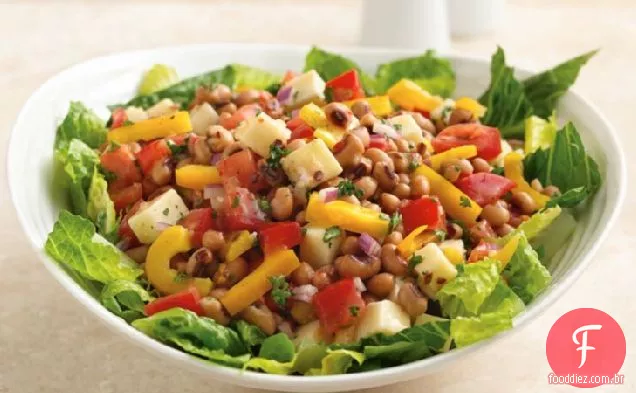 Saladeira De Ervilha De Olhos Pretos