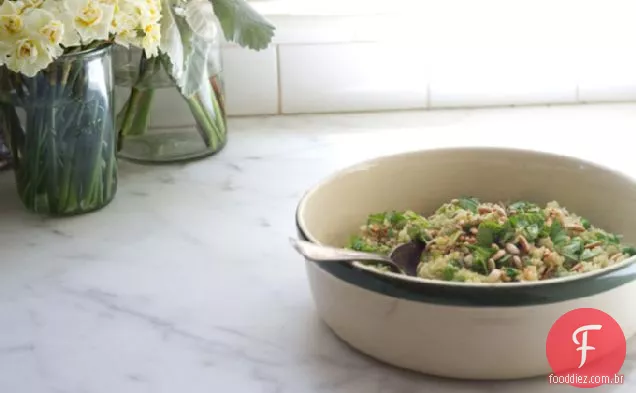 Arroz Verde Com Páprica Defumada