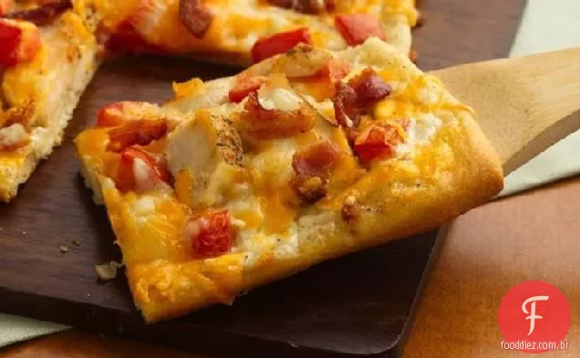 Chicken ' N Bacon Ranch Pizza