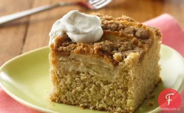 Bolo Streusel De Maçã Do País