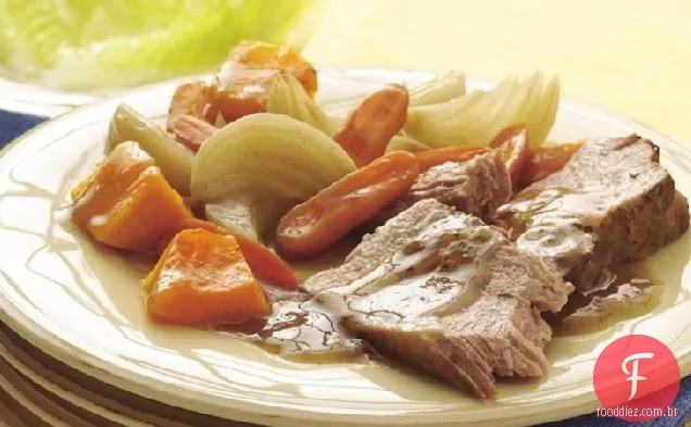 Slow-Cooker Maple-Sage Porco Assado