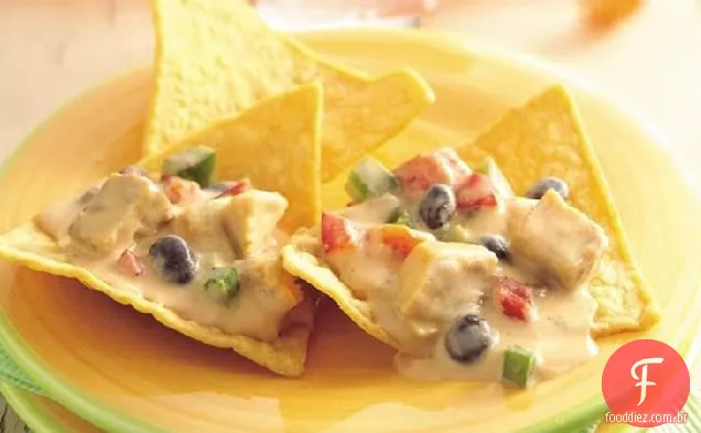 Nachos De Frango Sudoeste Com Fogão Lento