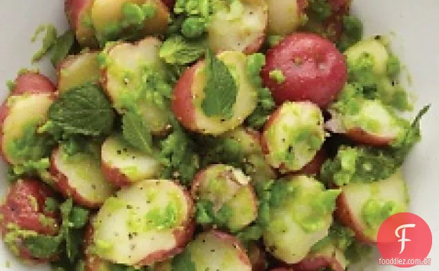Batatas, Ervilhas E Hortelã