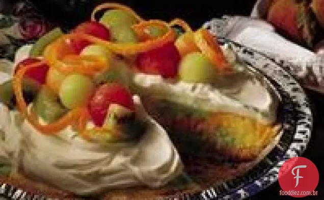 Rainbow Sherbet Pie