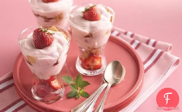 Sundaes De Iogurte Crocante