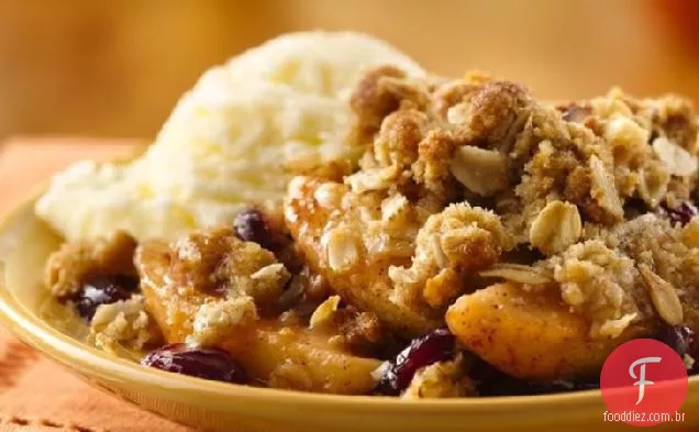 Sobremesa De Maçã E Cranberry