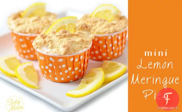 Mini Tortas De Merengue Limão