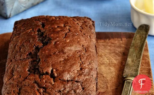 Pão De Abobrinha Com Chocolate