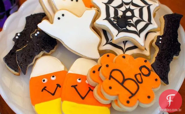 Biscoitos De Manteiga De Amêndoa De Baunilha
