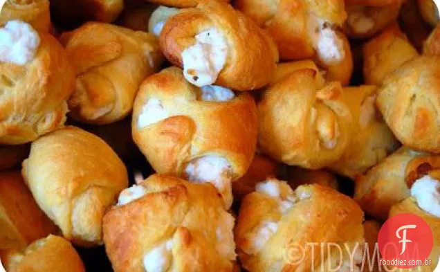 Puffs De Frango Com Alho