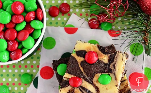 Cheesecake Marbled Brownies