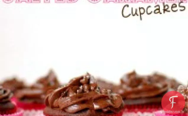 Chocolate Salgado Caramelo Cupcakes