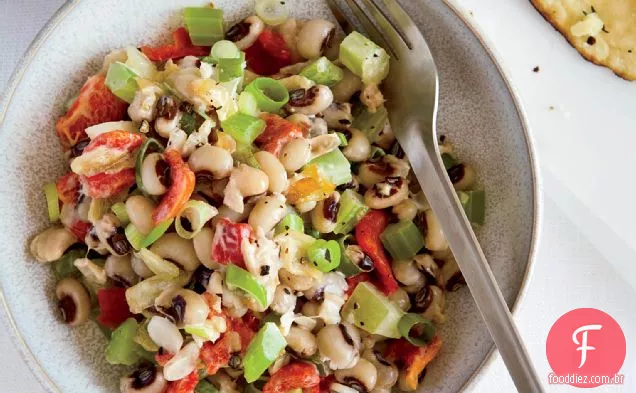 Salada De Ervilha De Olhos Pretos