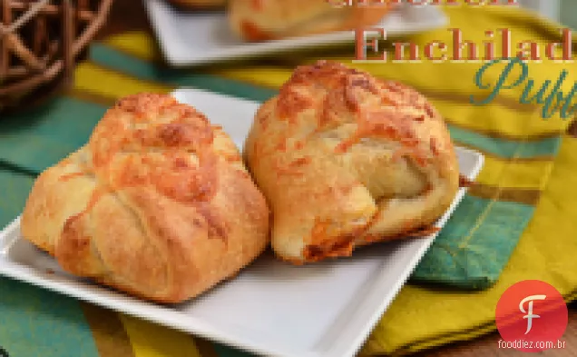 Frango Enchilada Puffs