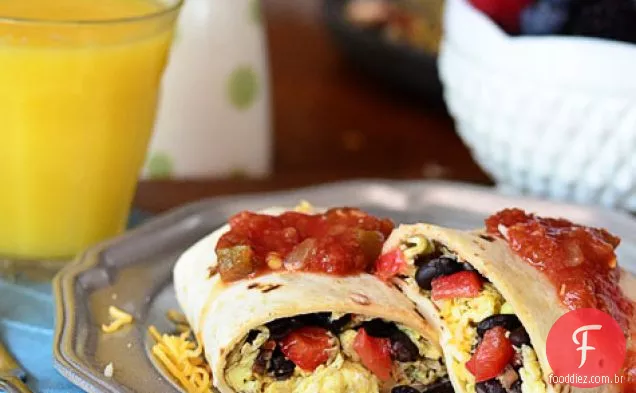 Rise And Shine Café da manhã Burritos