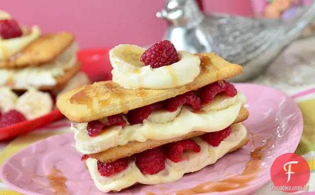 Caramelo Framboesa Banana Napoleão
