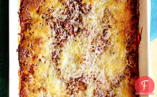 Torta De Espaguete Assada