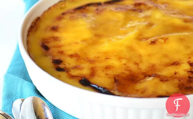 Fácil Banana Creme Brulee