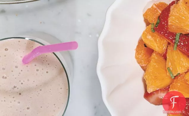 Smoothies De Amêndoa E Banana