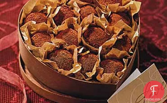 Chocolate Ao Leite-Trufas De Café Expresso