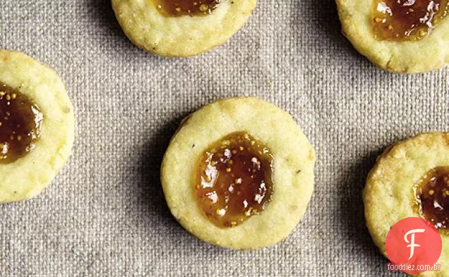 Savouries de figo e queijo azul
