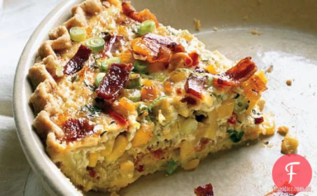 Torta de milho e Bacon