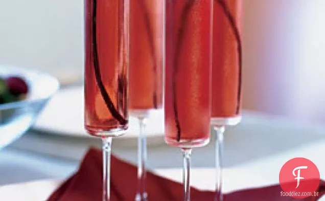 Cranberry e Baunilha-Feijão Mimosas